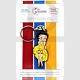 Key Collectables LKRBB101 Betty Boop In Marilyn Monroe Pose Enamel Key Ring