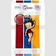 Key Collectables LKRBB104 Betty Boop Lady in Red Dress Enamel Key Ring