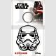 Star Wars RK38340C Stormtrooper Licenced Rubber Keychain-Keyring